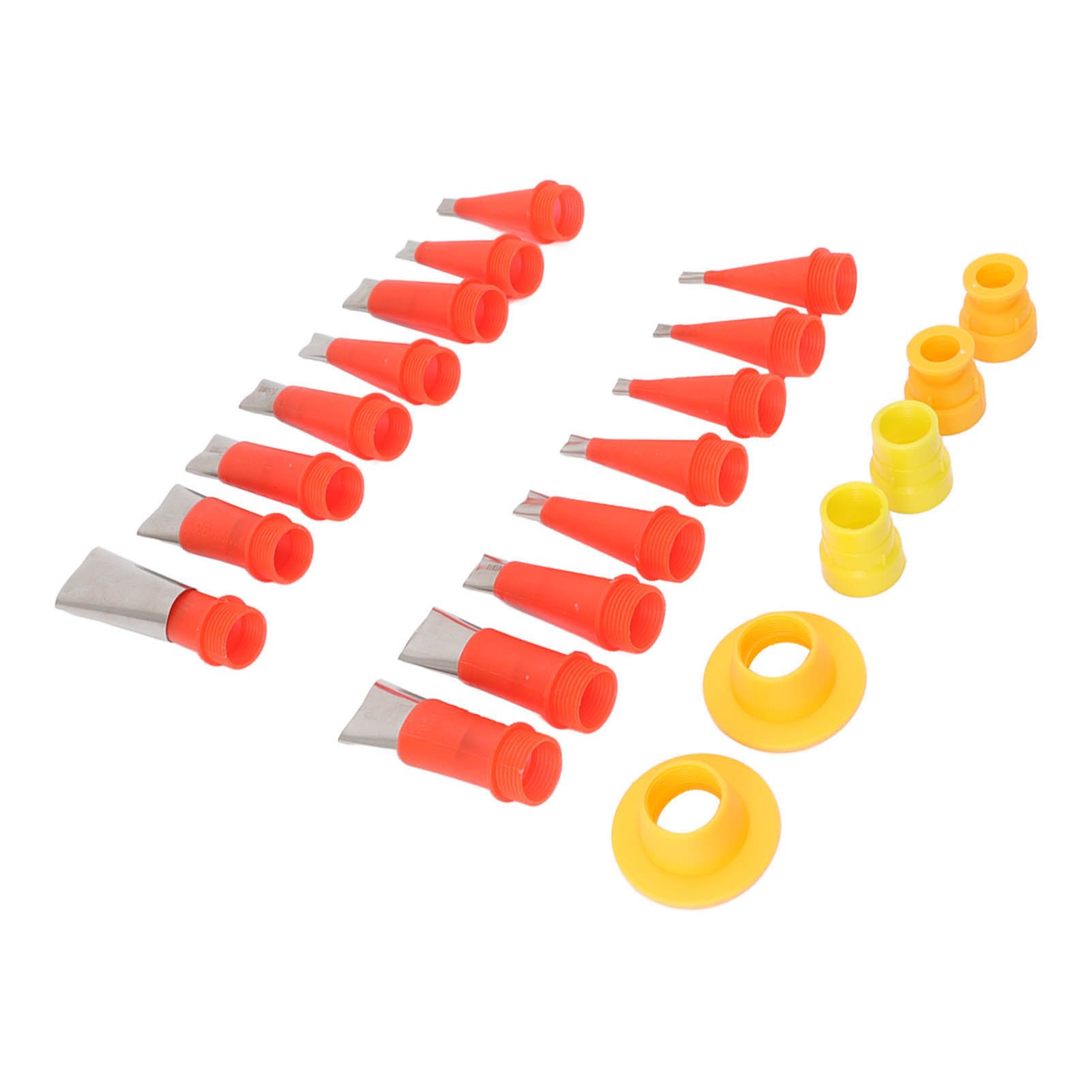 16pcs Stainless Steel Caulking Nozzle Applicator and 6pcs Connection Base view 7