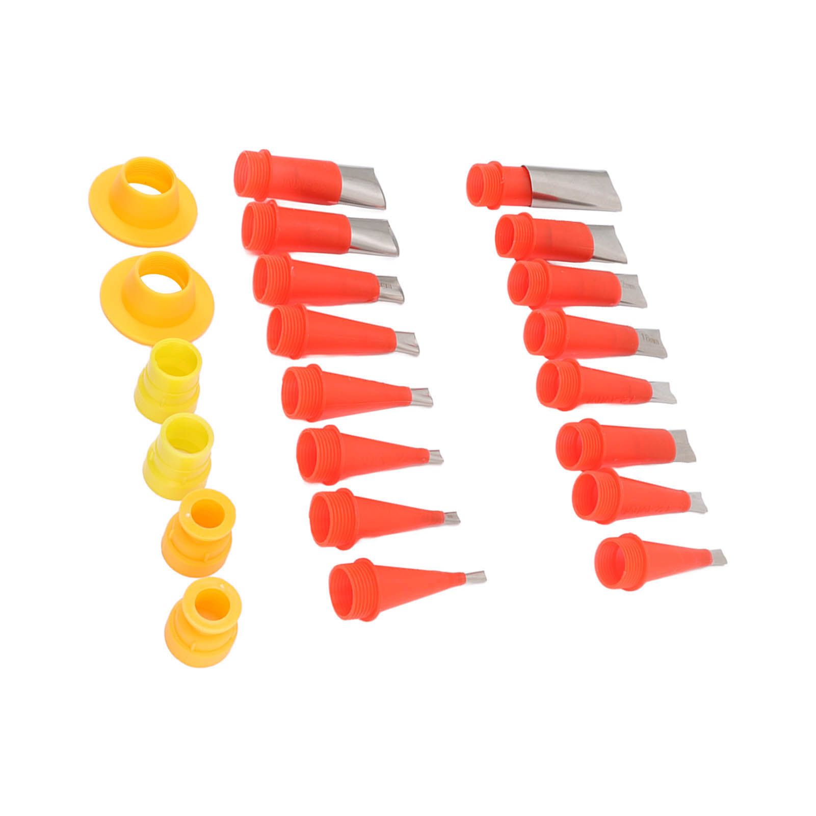 16pcs Stainless Steel Caulking Nozzle Applicator and 6pcs Connection Base view 8