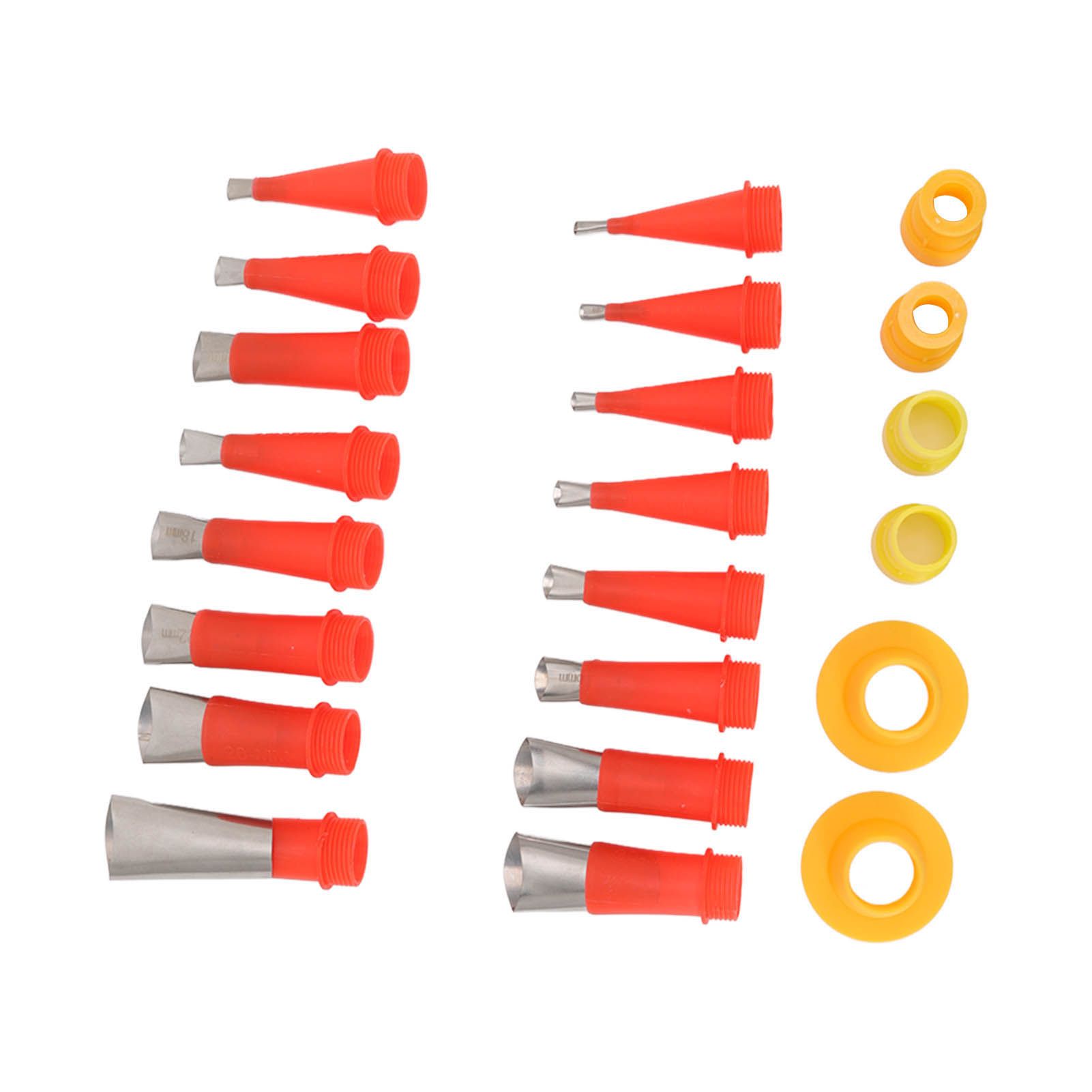 16pcs Stainless Steel Caulking Nozzle Applicator and 6pcs Connection Base view 10