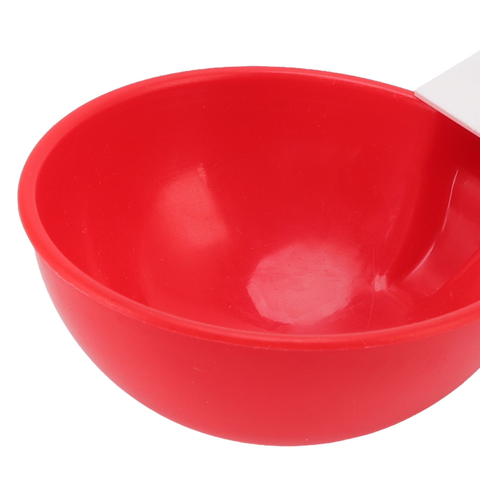 10 Set Chicken Drinking Cup Automatic Water Drinker Big Red Plastic Bowl for view 13