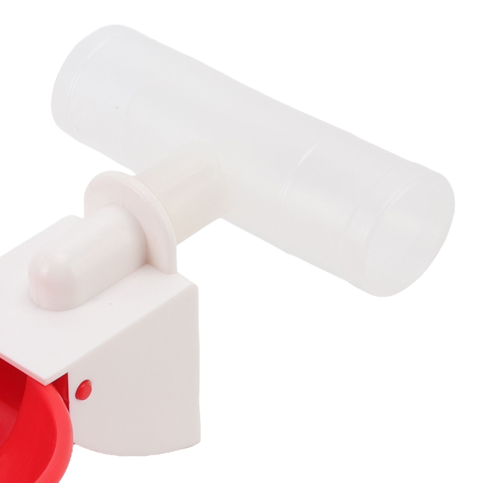 10 Set Chicken Drinking Cup Automatic Water Drinker Big Red Plastic Bowl for view 14