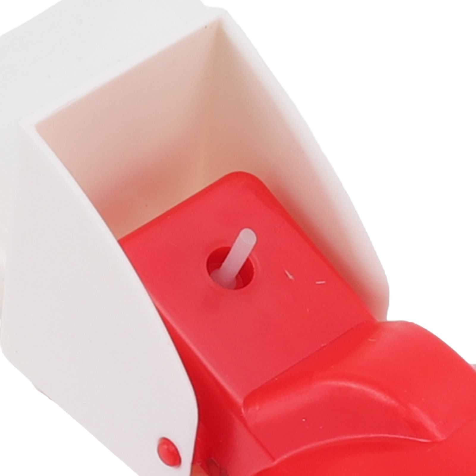 10 Set Chicken Drinking Cup Automatic Water Drinker Big Red Plastic Bowl for view 15