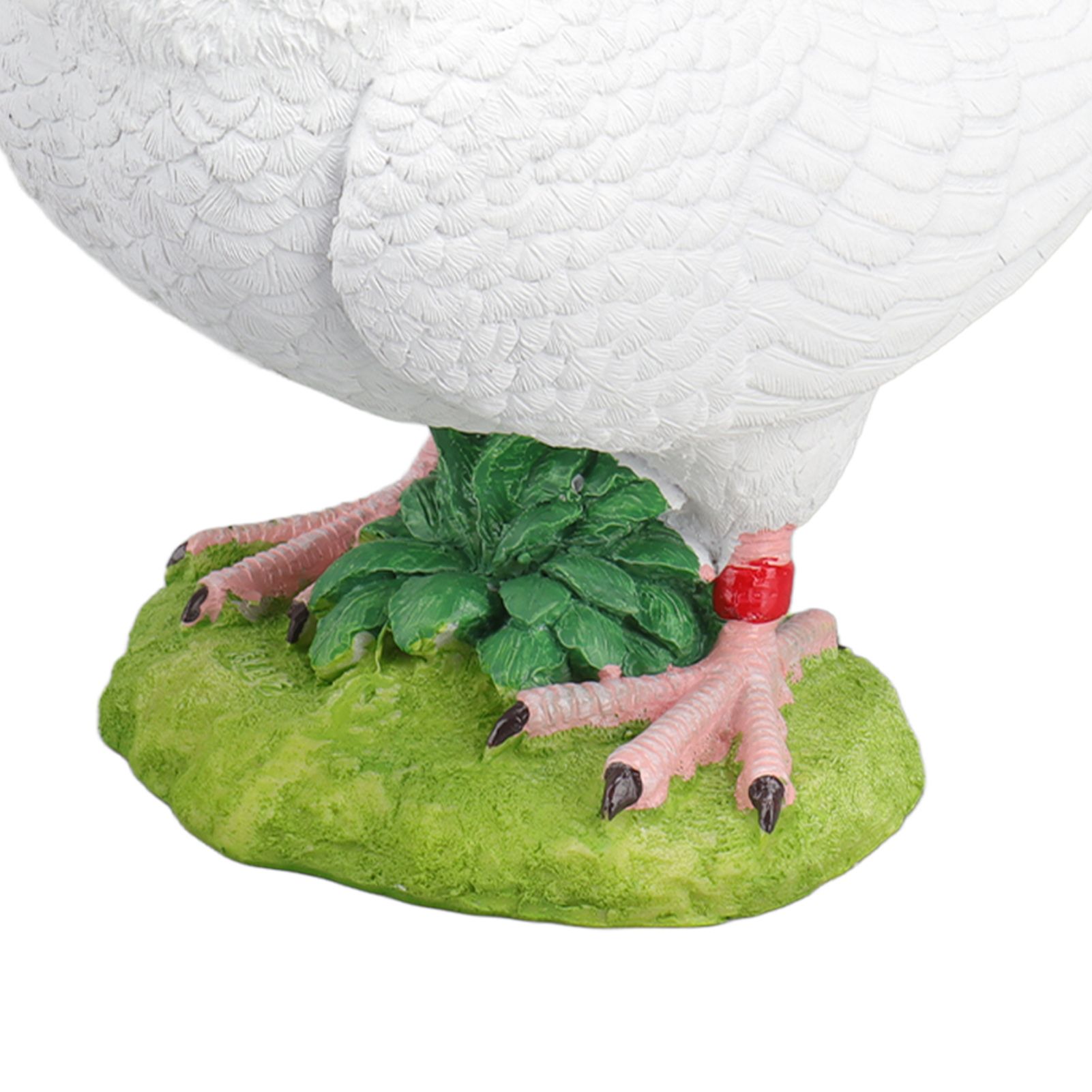 Artificial White Doves Ornament High Simulation Resin White Feather Birds view 13