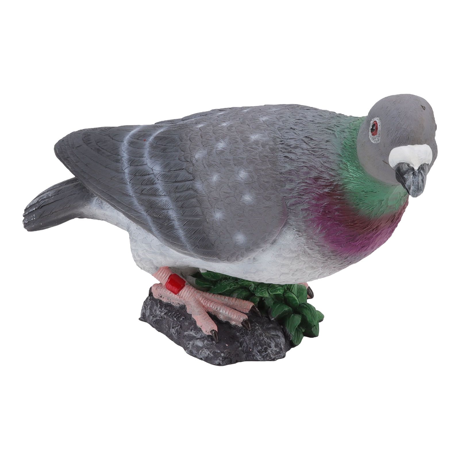 Simulation Pigeon Synthetic Resin Vivid Simulation Bird for Home Decoration view 2