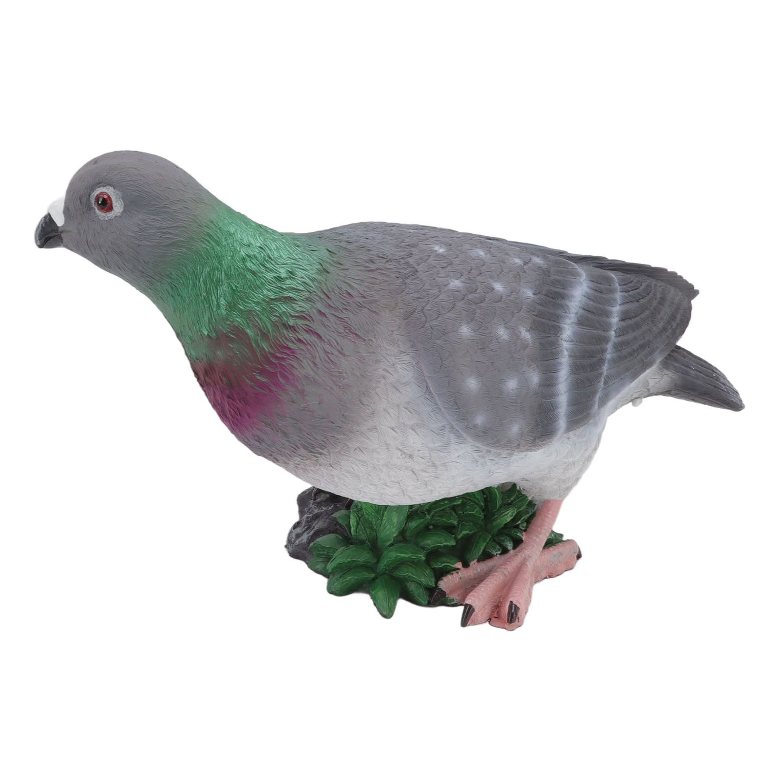 Simulation Pigeon Synthetic Resin Vivid Simulation Bird for Home Decoration view 4