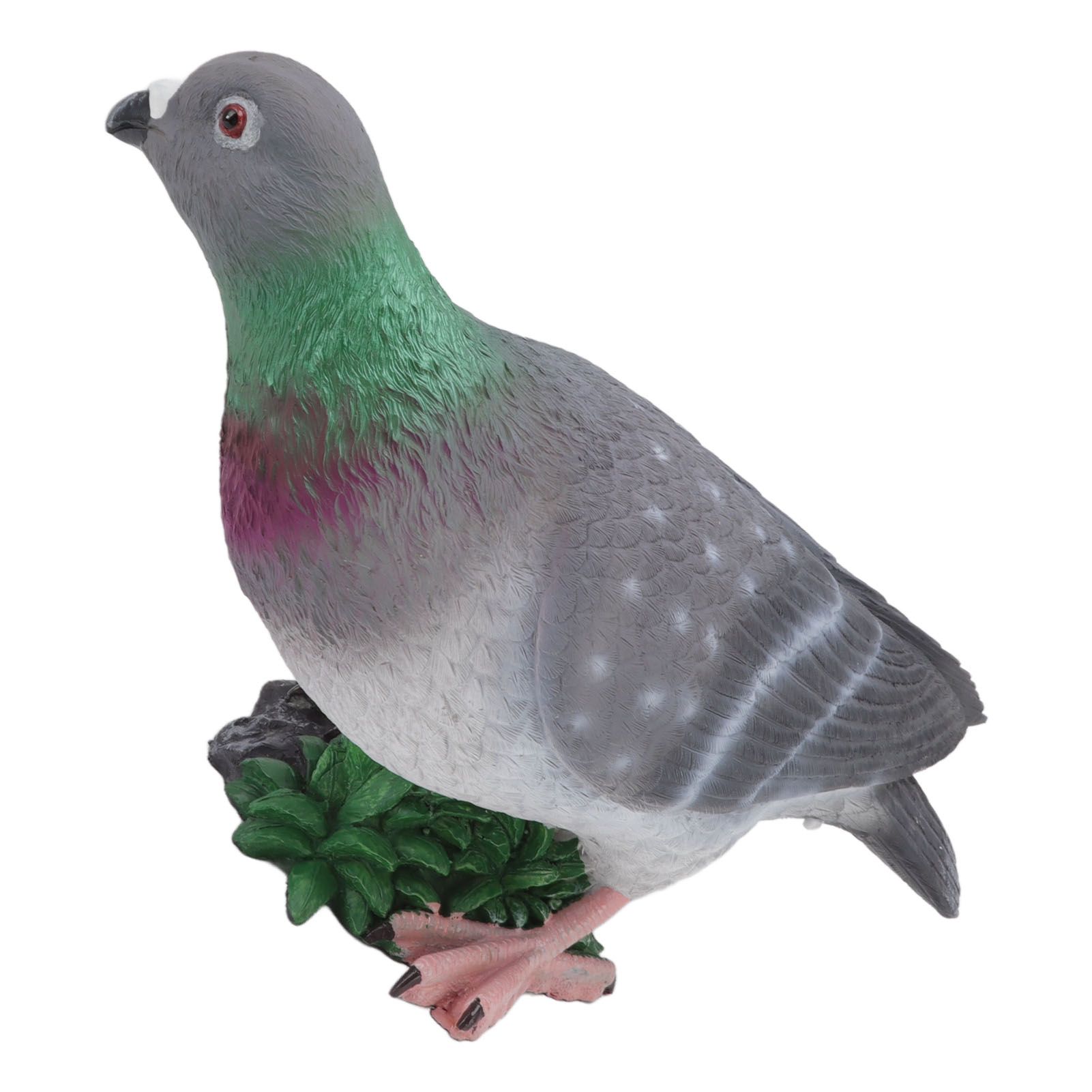 Simulation Pigeon Synthetic Resin Vivid Simulation Bird for Home Decoration view 9