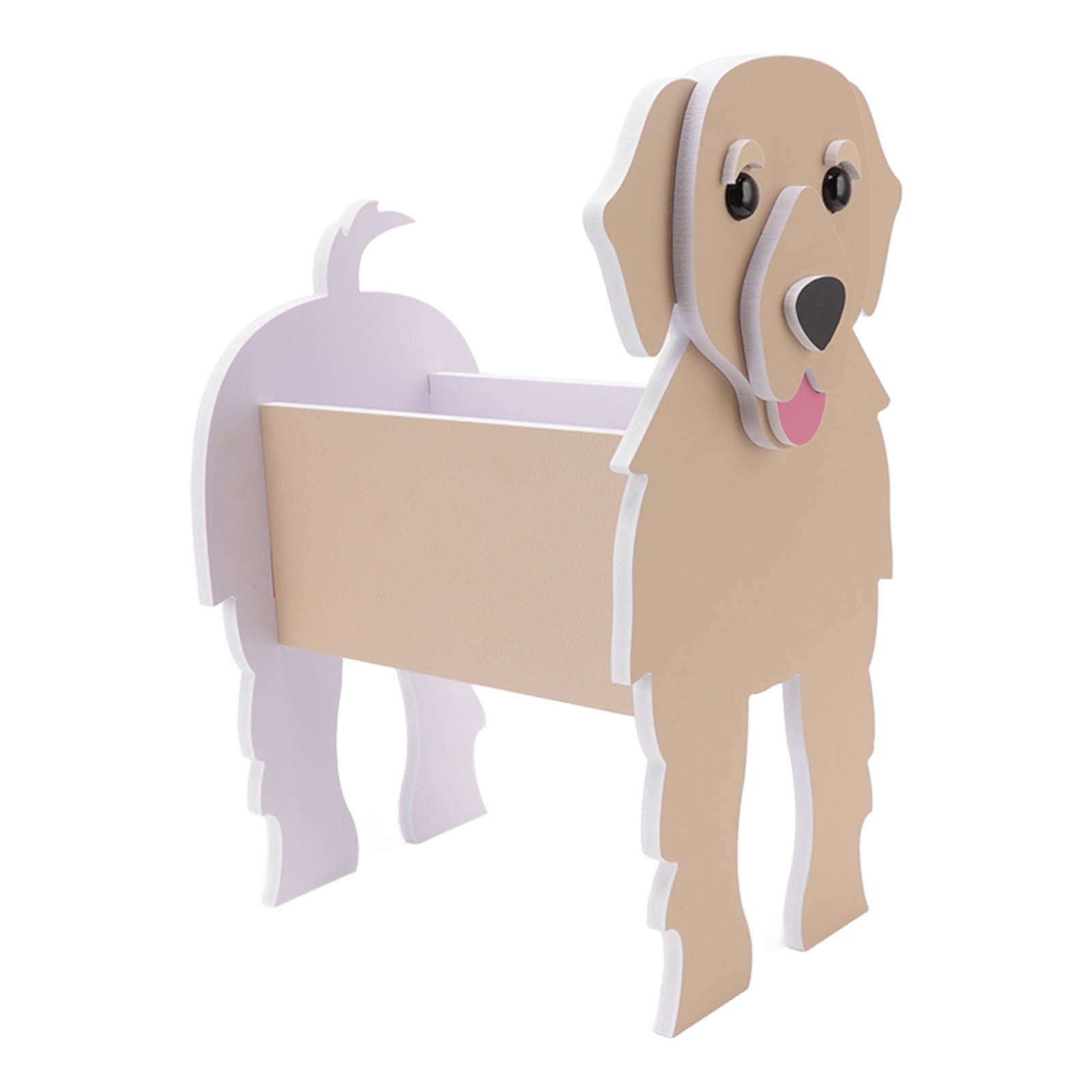 Cute Dog Flower Pot Dog Shape Planter Pot Animal Shaped Plant Container Holder view 5