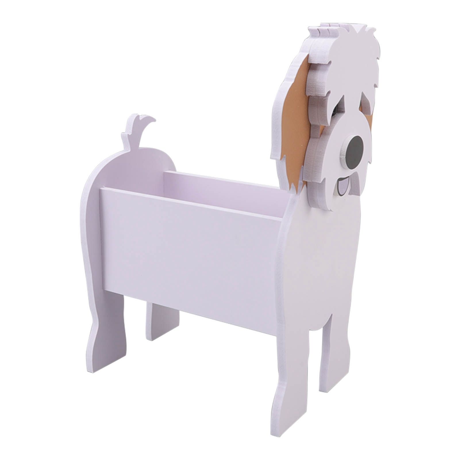 Cute Dog Flower Pot Dog Shaped Planter Pot Handicraft Plant Container Holder view 7
