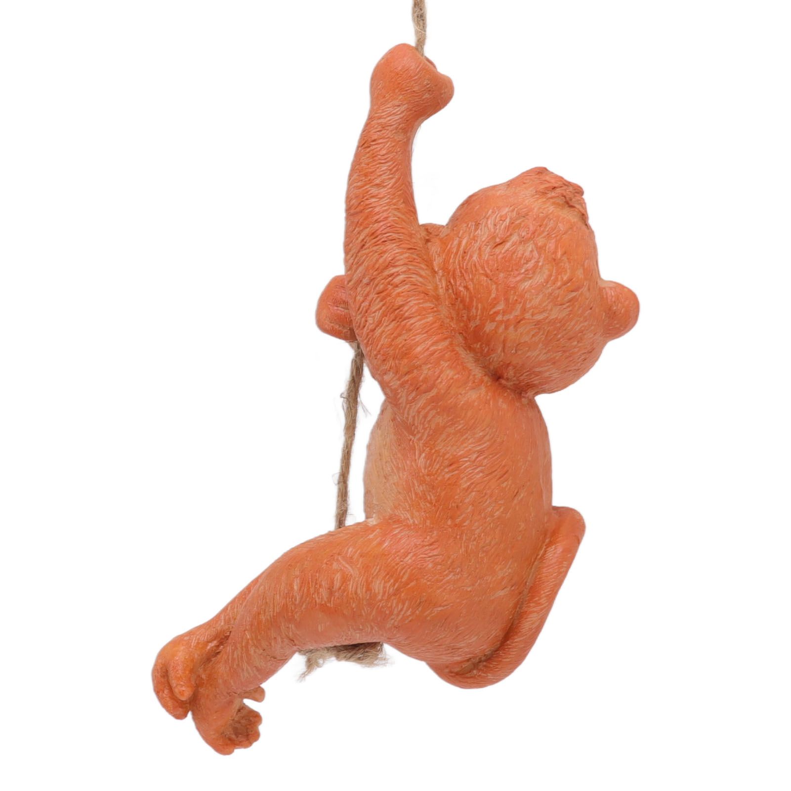 Swing Monkey Statue Ornament Resin Hand Painted Vivid Animal Sculpture Pendant view 8