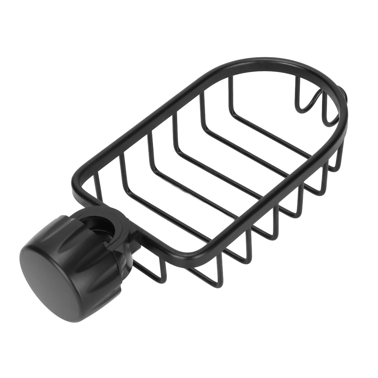 Hanging Faucet Storage Rack Adjustable Sink Dishcloth Sponge Drainer Rack for view 3