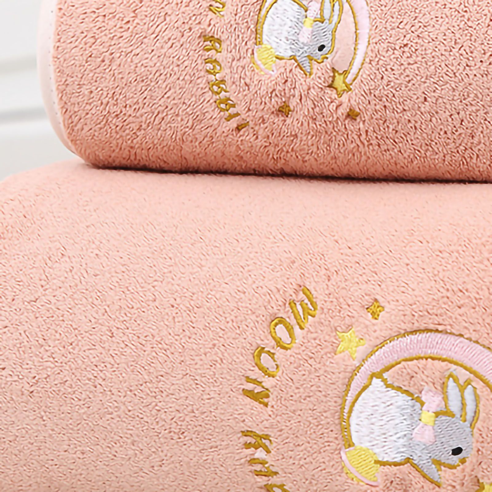 Bath Towel Coral Fleece Water Absorption Soft Thicken Shower Towel for Home view 5