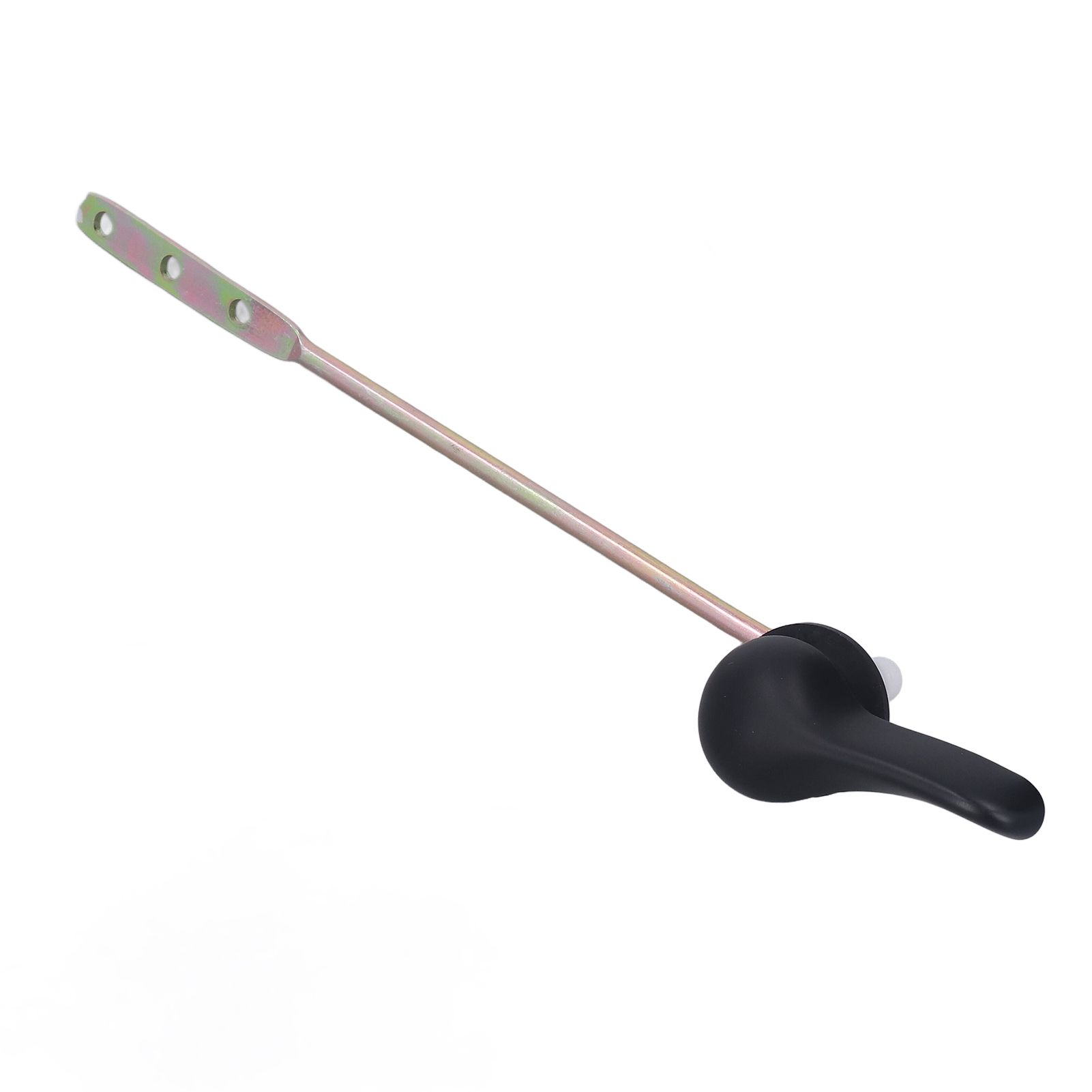 Side Mount Toilet Handle Zinc Alloy Black Toilet Flush Handle Replacement for