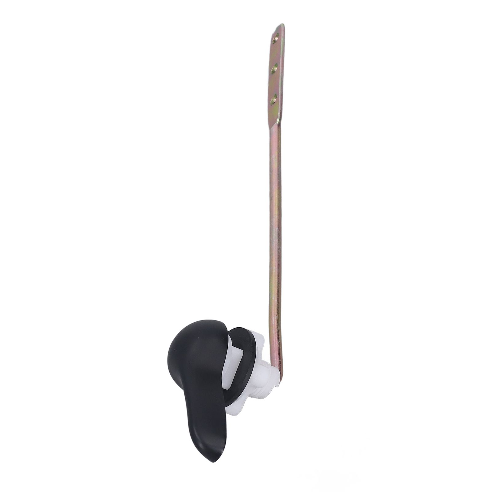 Side Mount Toilet Handle Zinc Alloy Black Toilet Flush Handle Replacement for view 2
