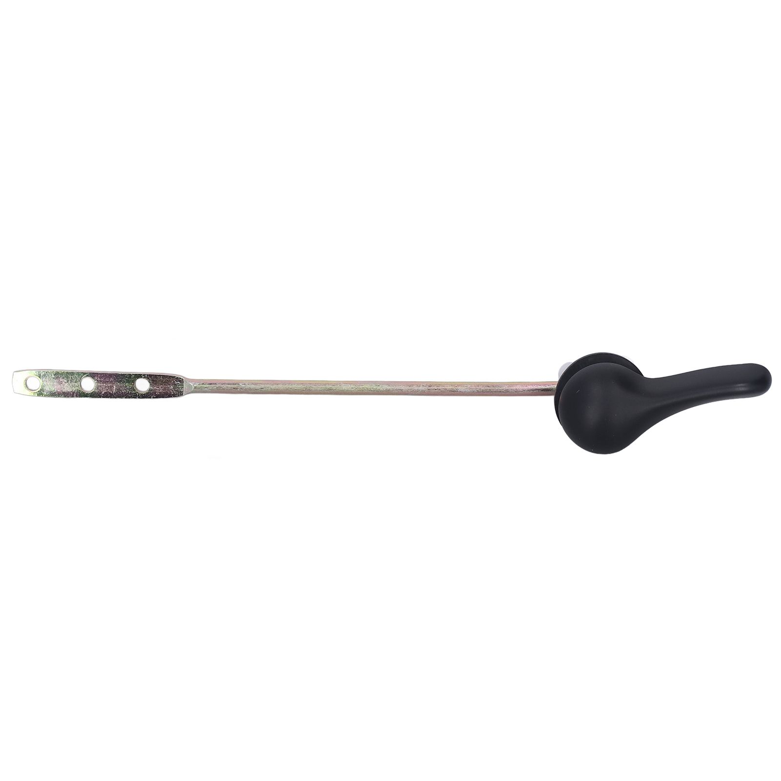 Side Mount Toilet Handle Zinc Alloy Black Toilet Flush Handle Replacement for view 3