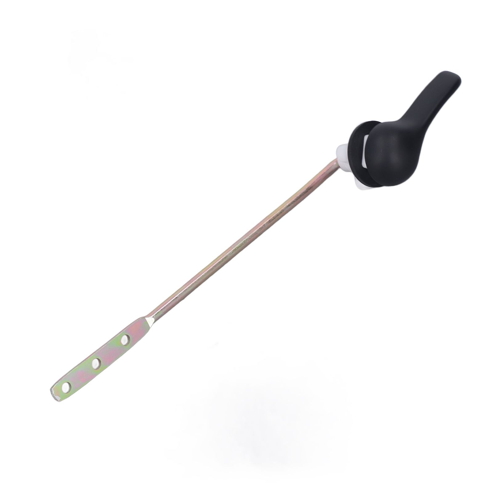 Side Mount Toilet Handle Zinc Alloy Black Toilet Flush Handle Replacement for view 4