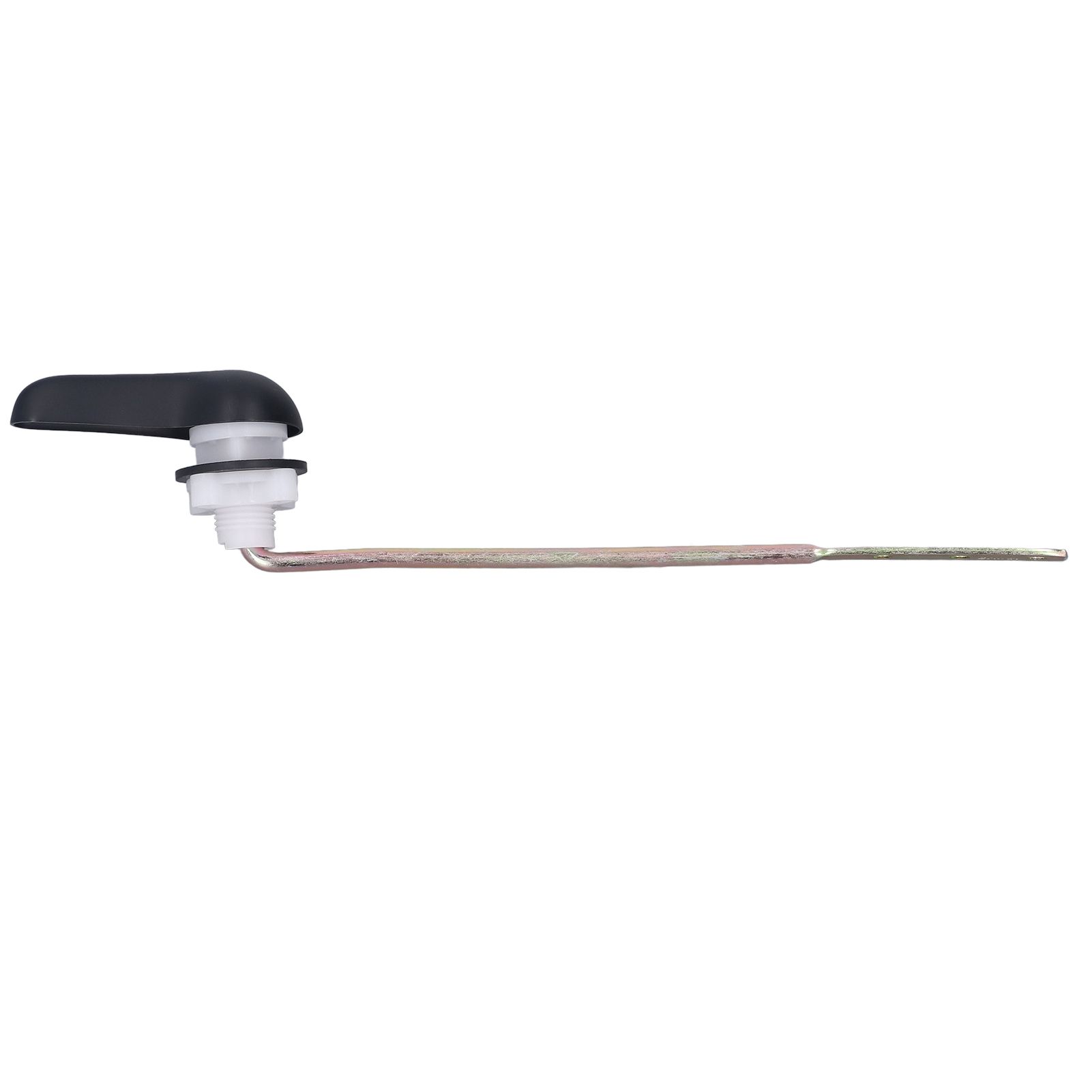 Side Mount Toilet Handle Zinc Alloy Black Toilet Flush Handle Replacement for view 7