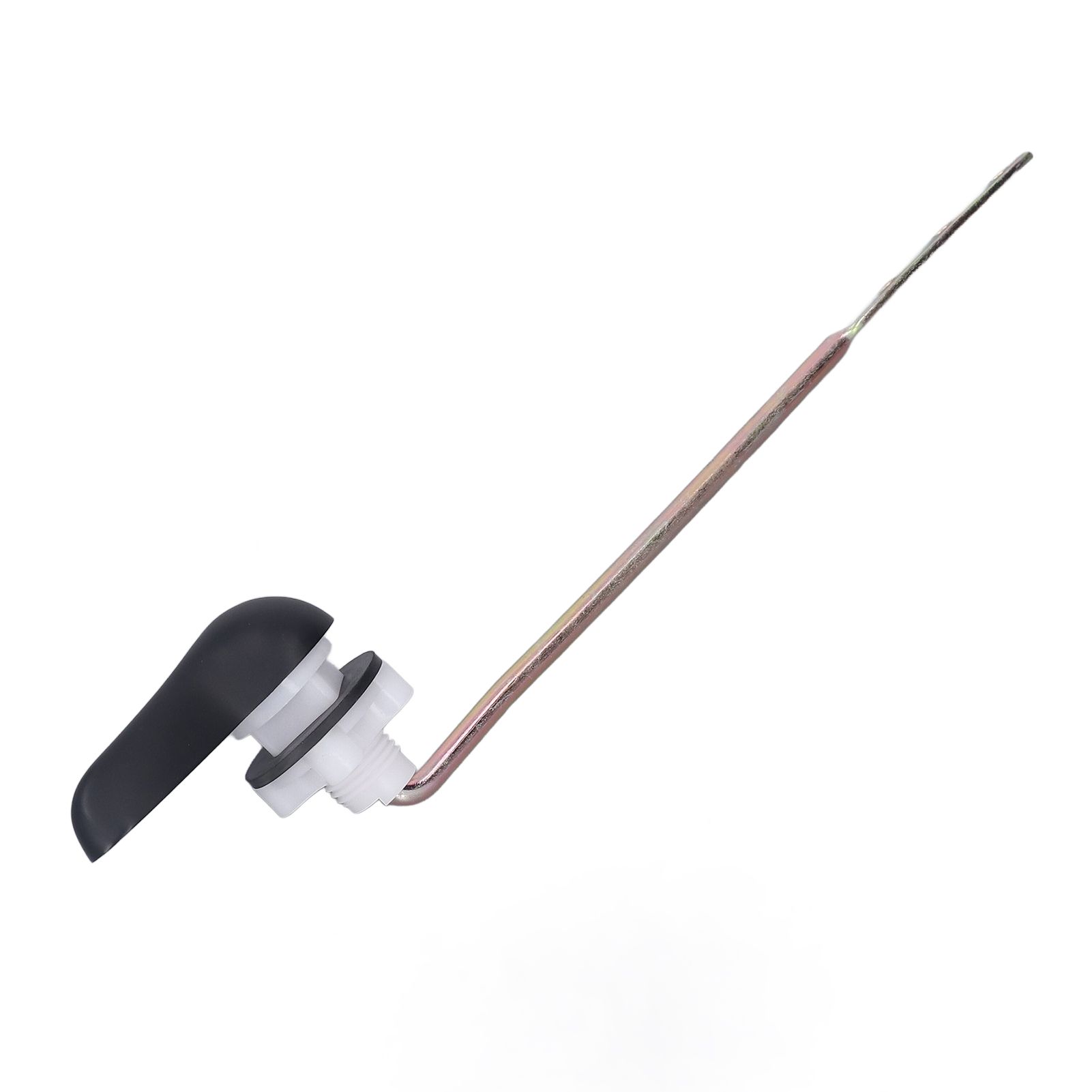 Side Mount Toilet Handle Zinc Alloy Black Toilet Flush Handle Replacement for view 8
