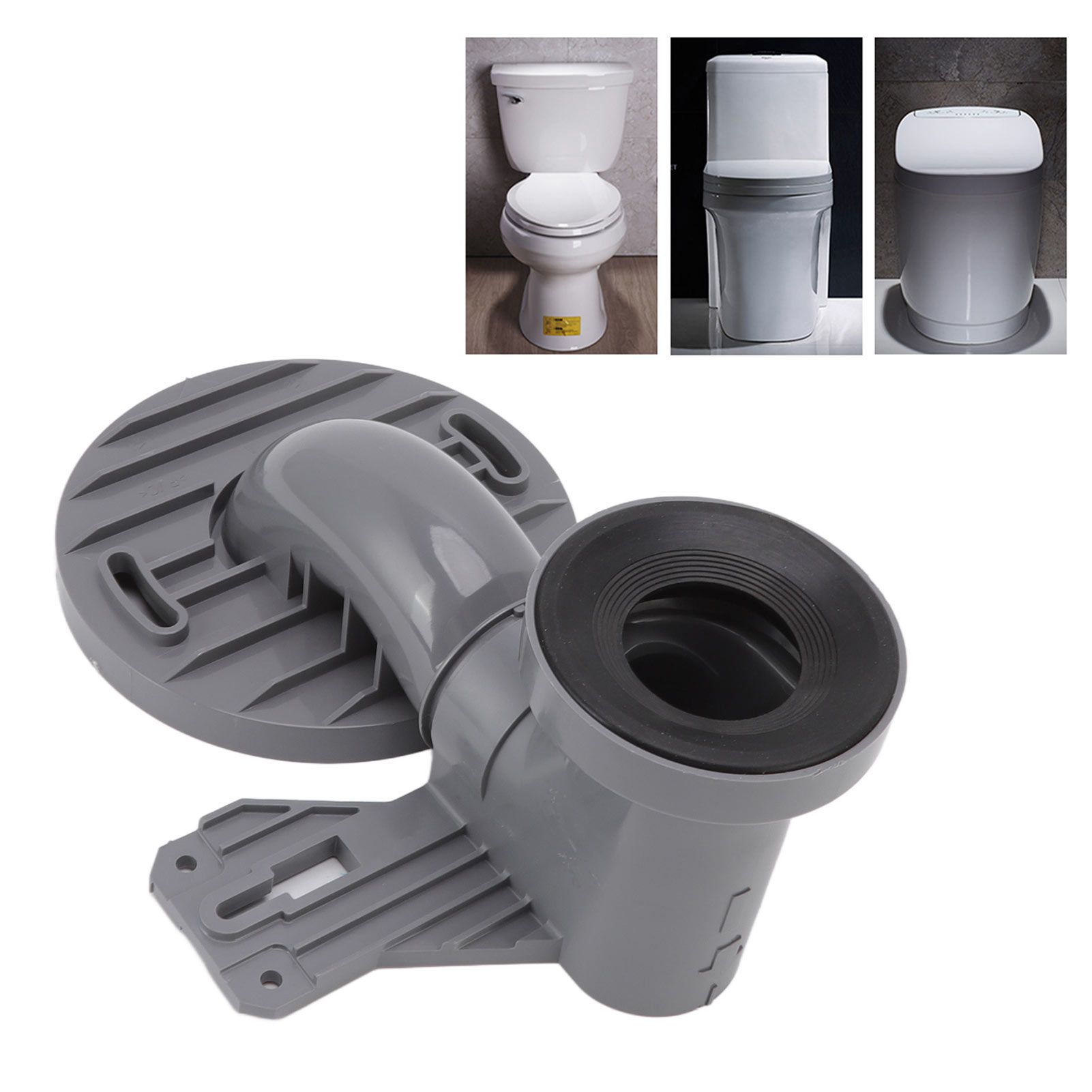 Toilet Shifter Thickened PP Corrosion Resistance Rubber Sealing Ring Siphon view 11