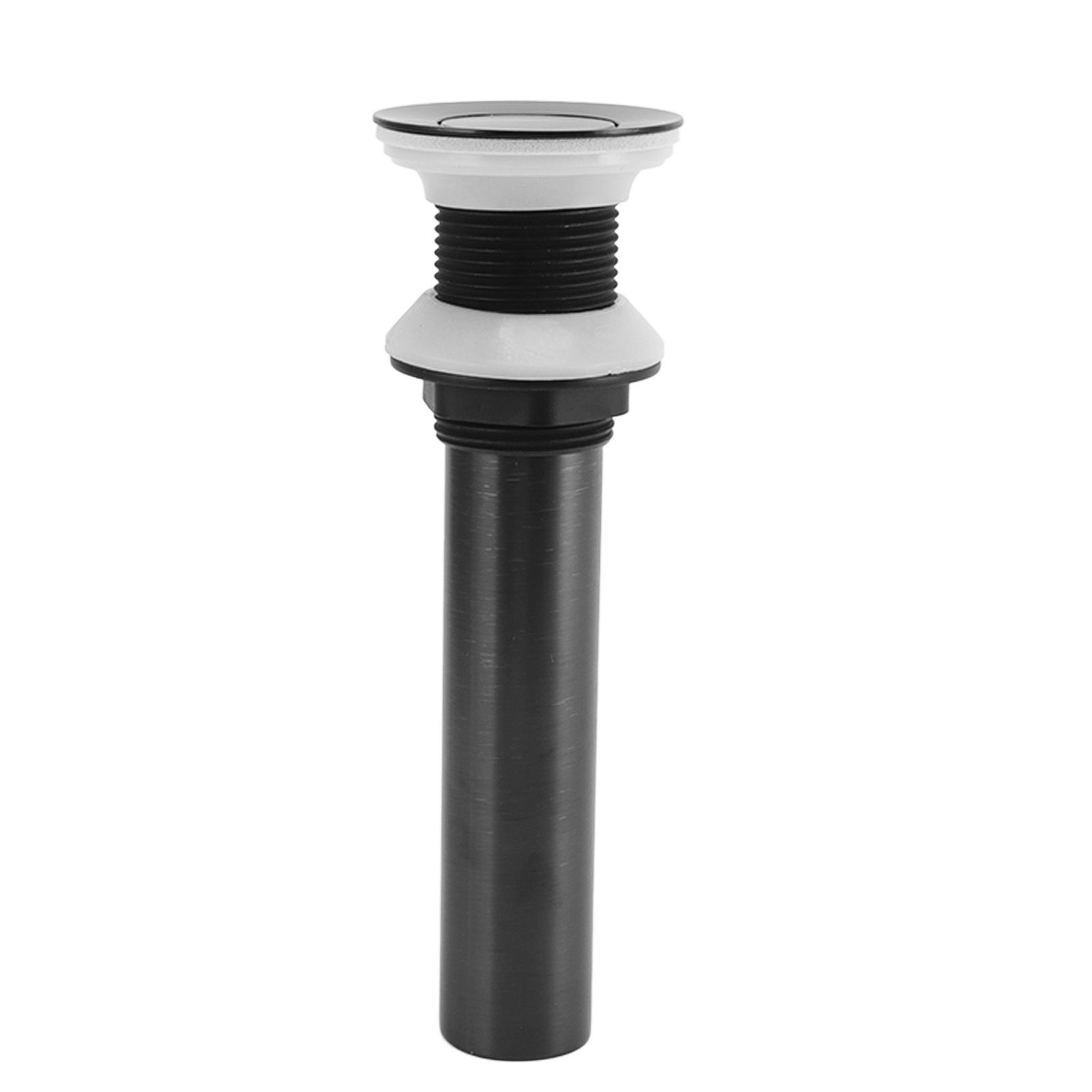 Bathroom Sink Drain Without Overflow Vessel Sink Lavatory Vanity Push Type view 2