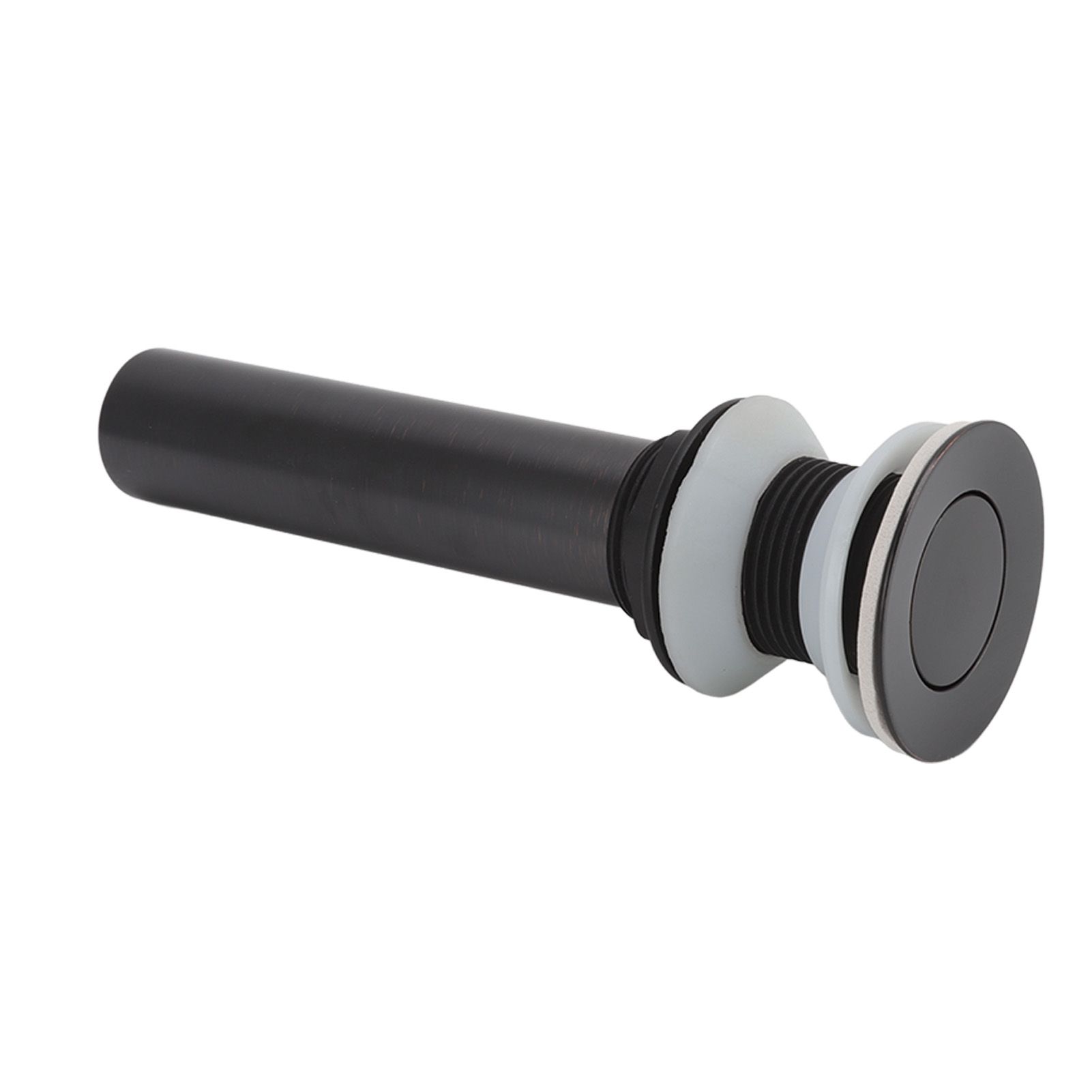 Bathroom Sink Drain Without Overflow Vessel Sink Lavatory Vanity Push Type view 4