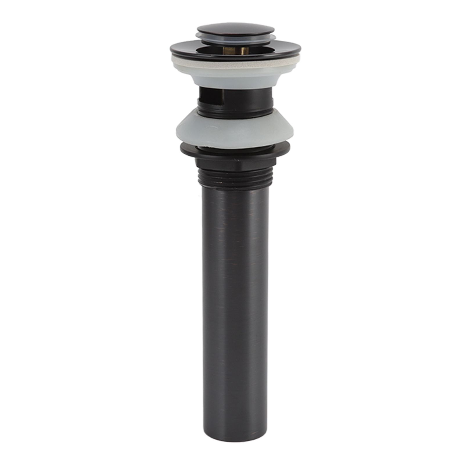 Bathroom Basin Sink Drain Brass Stainless Steel Pop Up Draining Stopper view 5