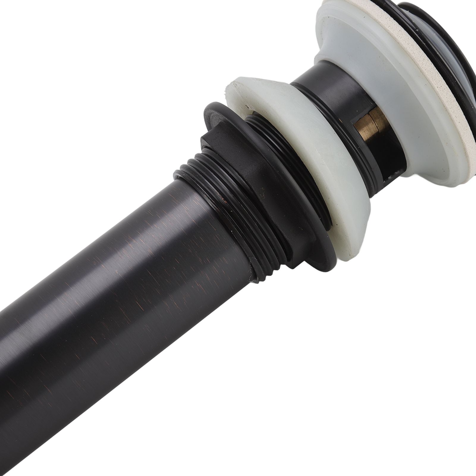 Bathroom Basin Sink Drain Brass Stainless Steel Pop Up Draining Stopper view 15