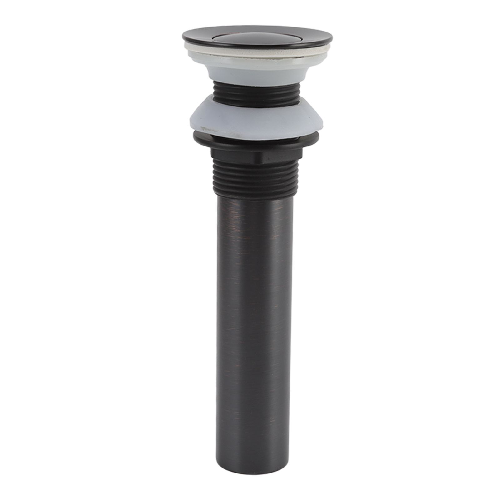 Bathroom Basin Sink Drain Brass Stainless Steel Pop Up Draining Stopper — image 1