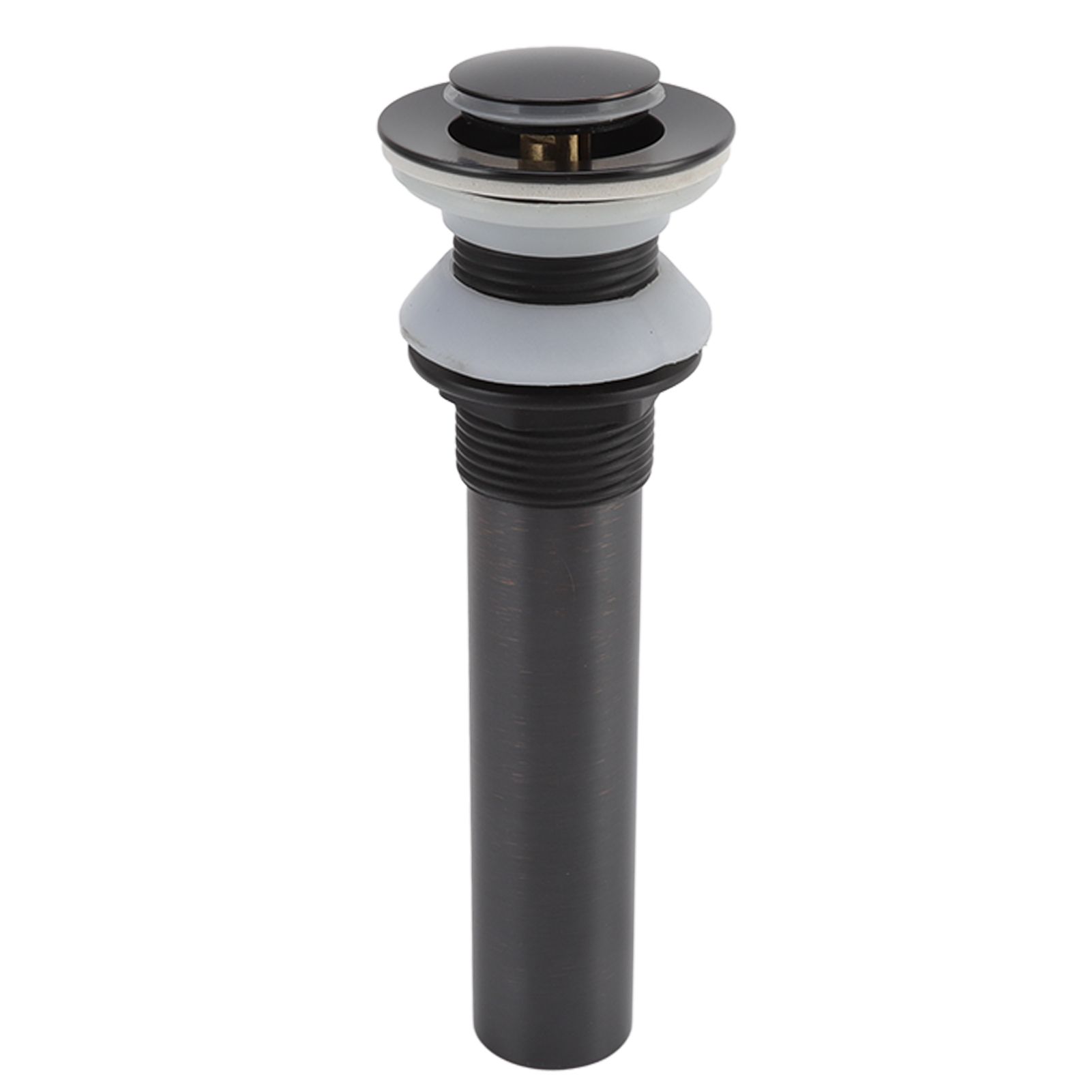 Bathroom Basin Sink Drain Brass Stainless Steel Pop Up Draining Stopper view 9