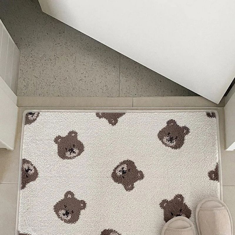 Bathroom Door Mat PVC Environment Friendly Squared Antiskid Soft Kitchen Floor view 4