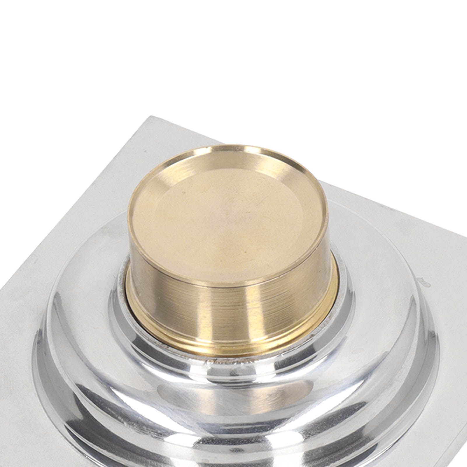 Squared Floor Drain Electroplating Metal High Flow Shower Floor Drain with view 14