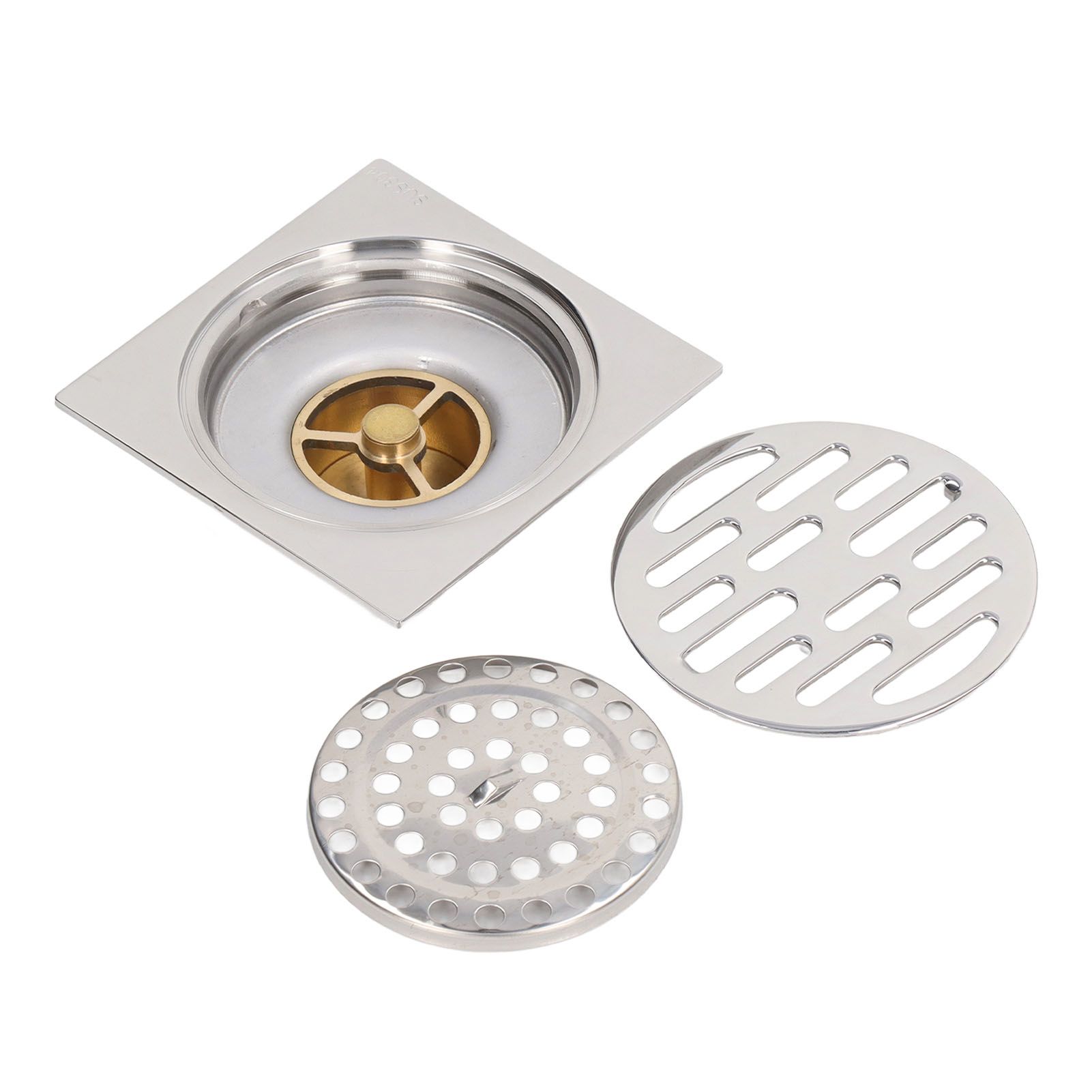 4 Inch Square Floor Drain Odor Proof Insect Proof Shallow Floor Drain with view 8