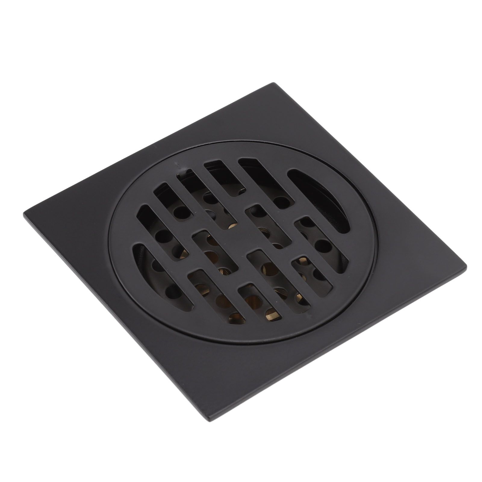 Floor Drain European Style Antique Stainless Steel and Copper Square Shower view 5