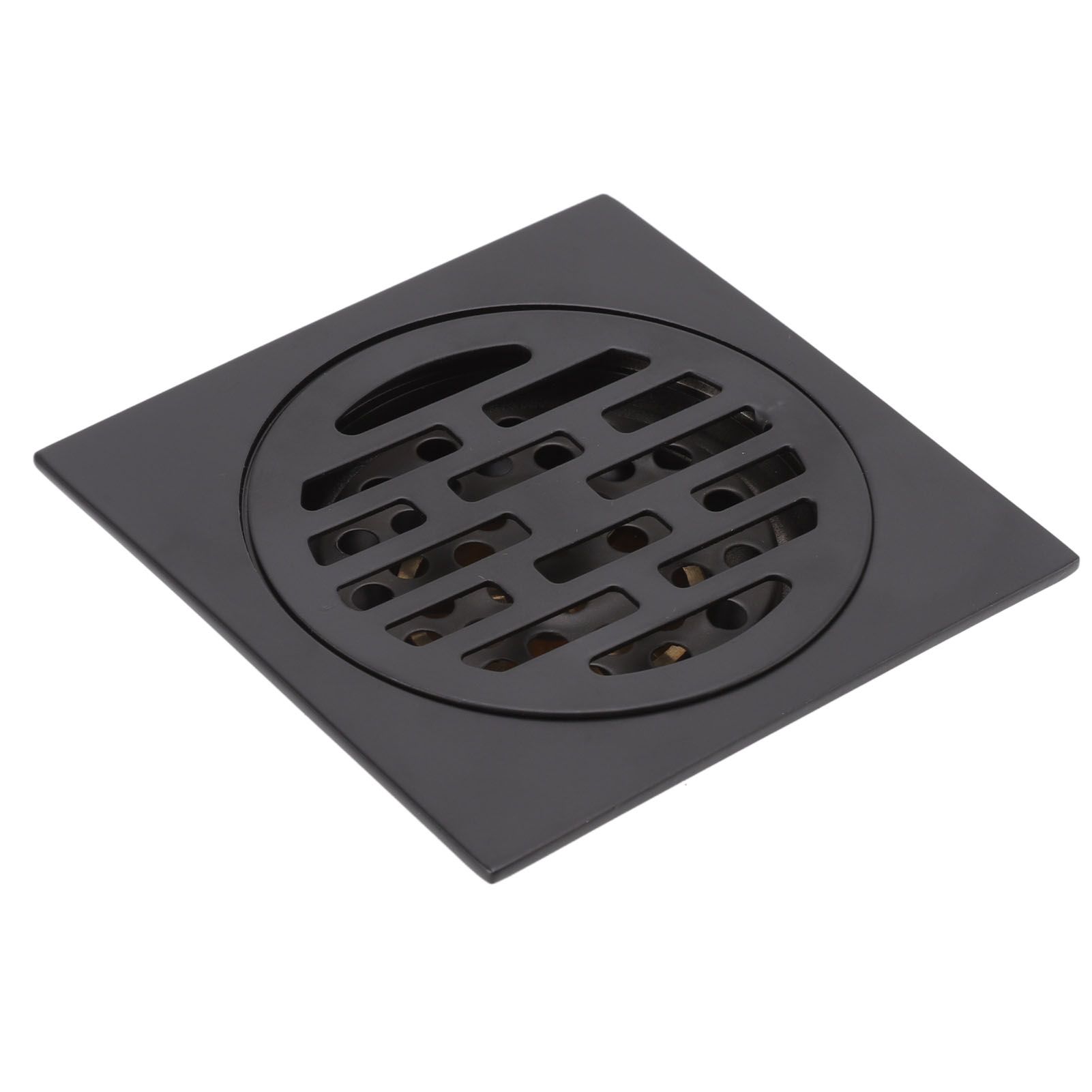 Floor Drain European Style Antique Stainless Steel and Copper Square Shower view 7