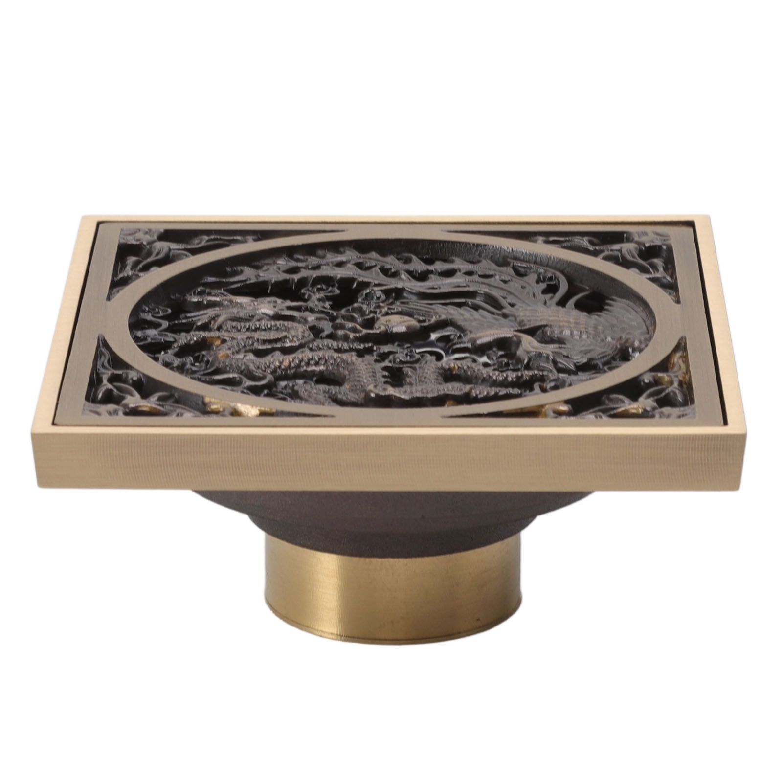 Antique Deodorant Floor Drain European Style Square Shower Floor Drain for view 10