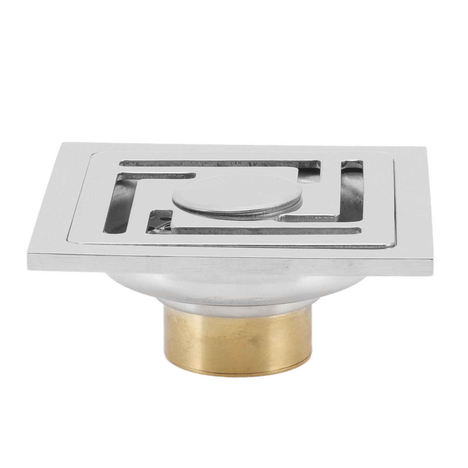 Stainless Steel Floor Drain Square Large Displacement Deodorant Shower Floor view 5