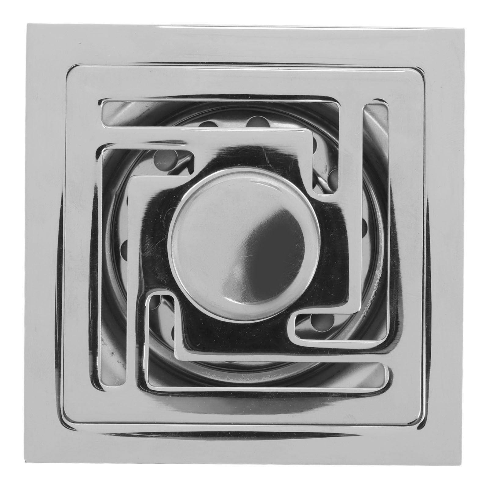 Stainless Steel Floor Drain Square Large Displacement Deodorant Shower Floor view 8