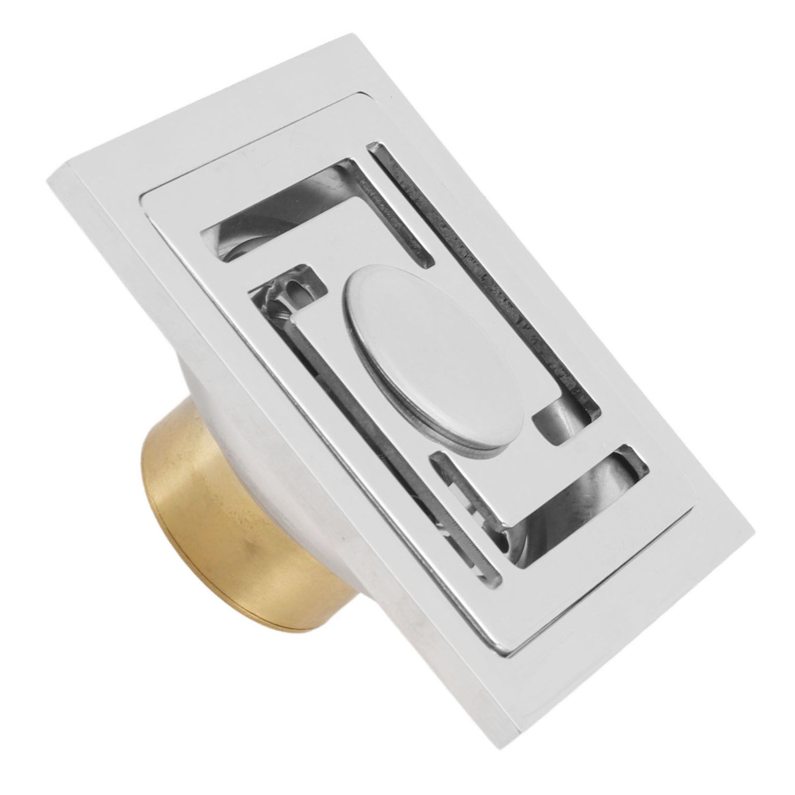 Stainless Steel Floor Drain Square Large Displacement Deodorant Shower Floor view 10