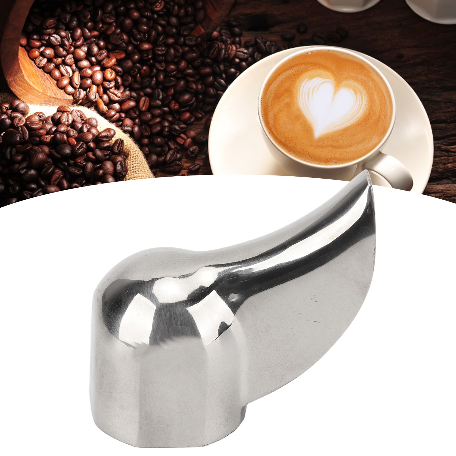 Semi Automatic Coffee Machine Handle Diverter Nozzle Single Way Stainless view 10