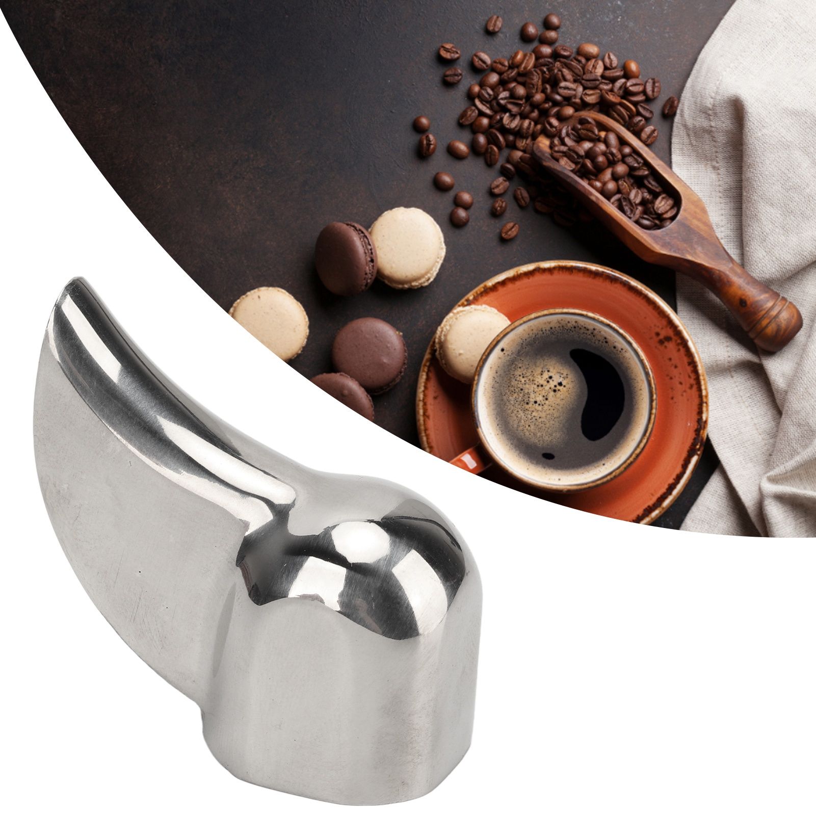 Semi Automatic Coffee Machine Handle Diverter Nozzle Single Way Stainless view 12