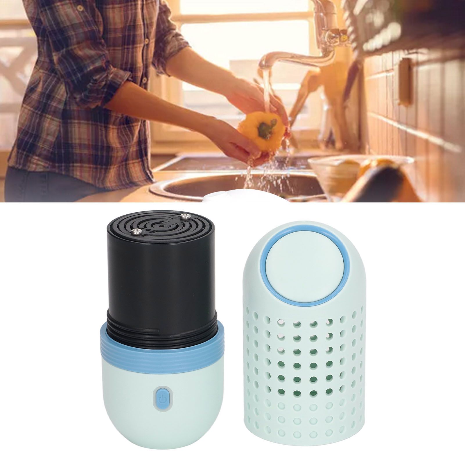 Fruit and Vegetable Washing Machine IPX7 Waterproof Portable Wireless USB view 11