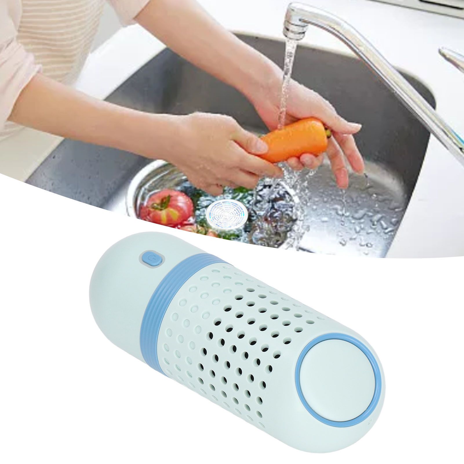 Fruit and Vegetable Washing Machine IPX7 Waterproof Portable Wireless USB view 12
