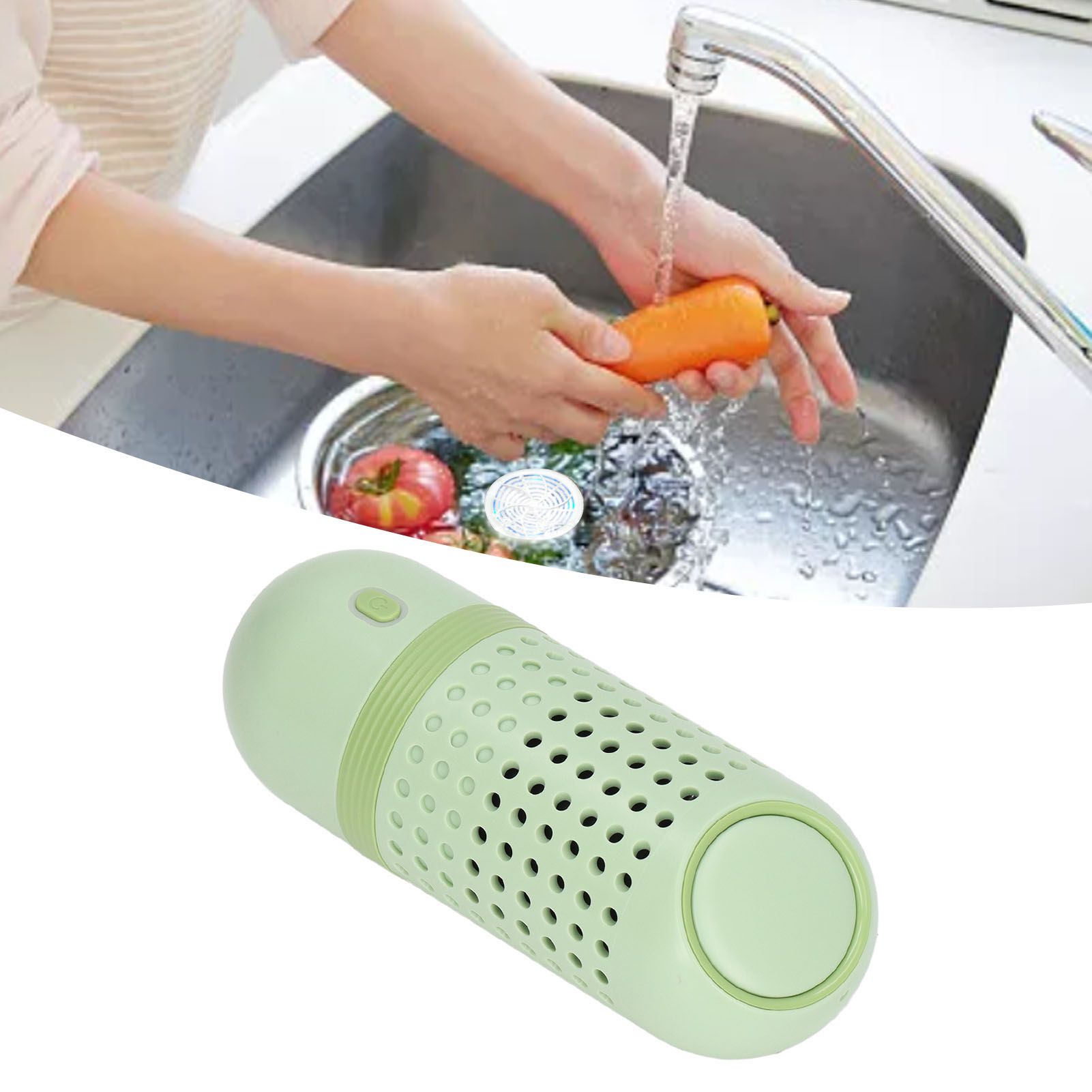 Fruit and Vegetable Washing Machine IPX7 Waterproof Portable Wireless USB view 12