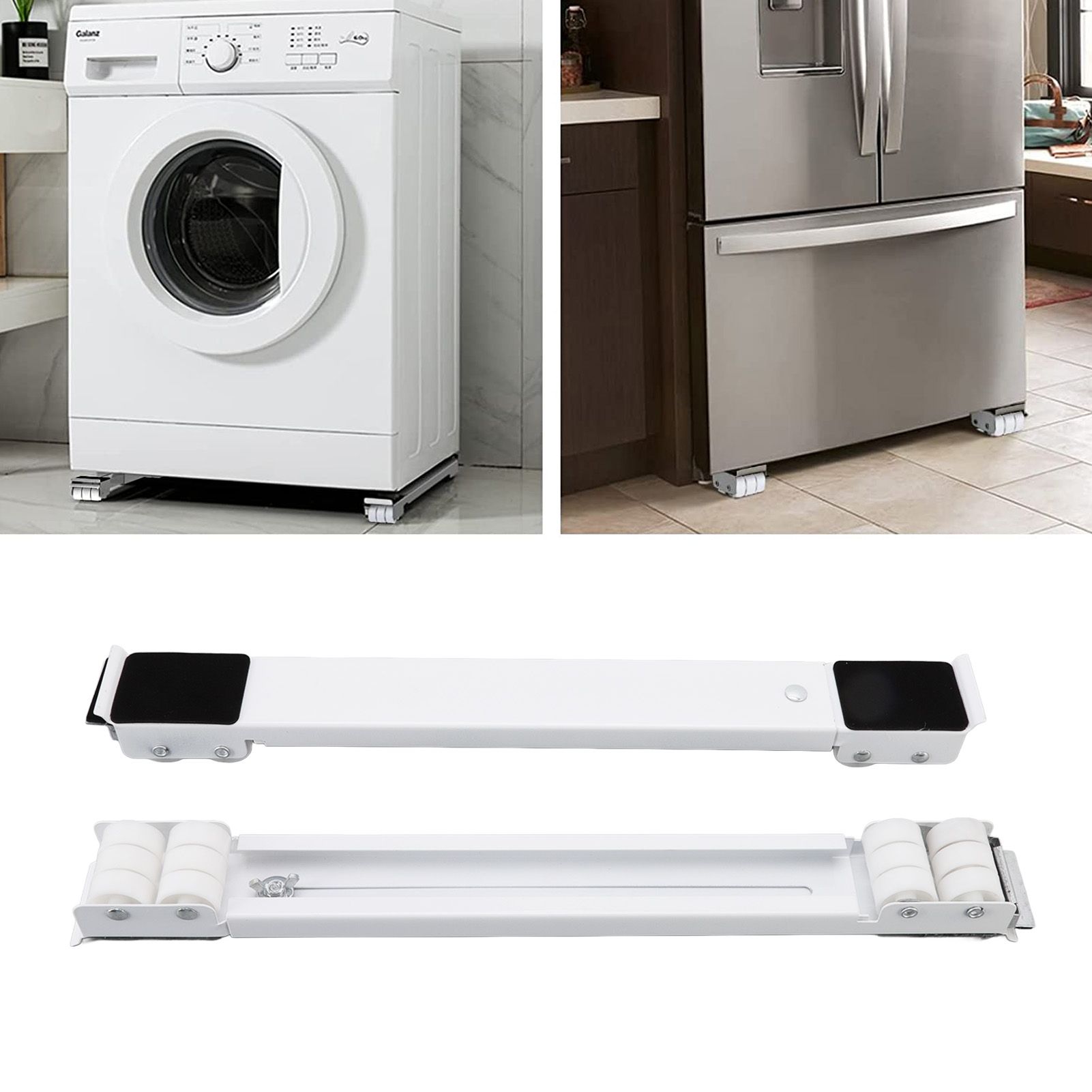Universal Appliances Pulley Bracket 300KG Load Bearing Retractable Moving view 11