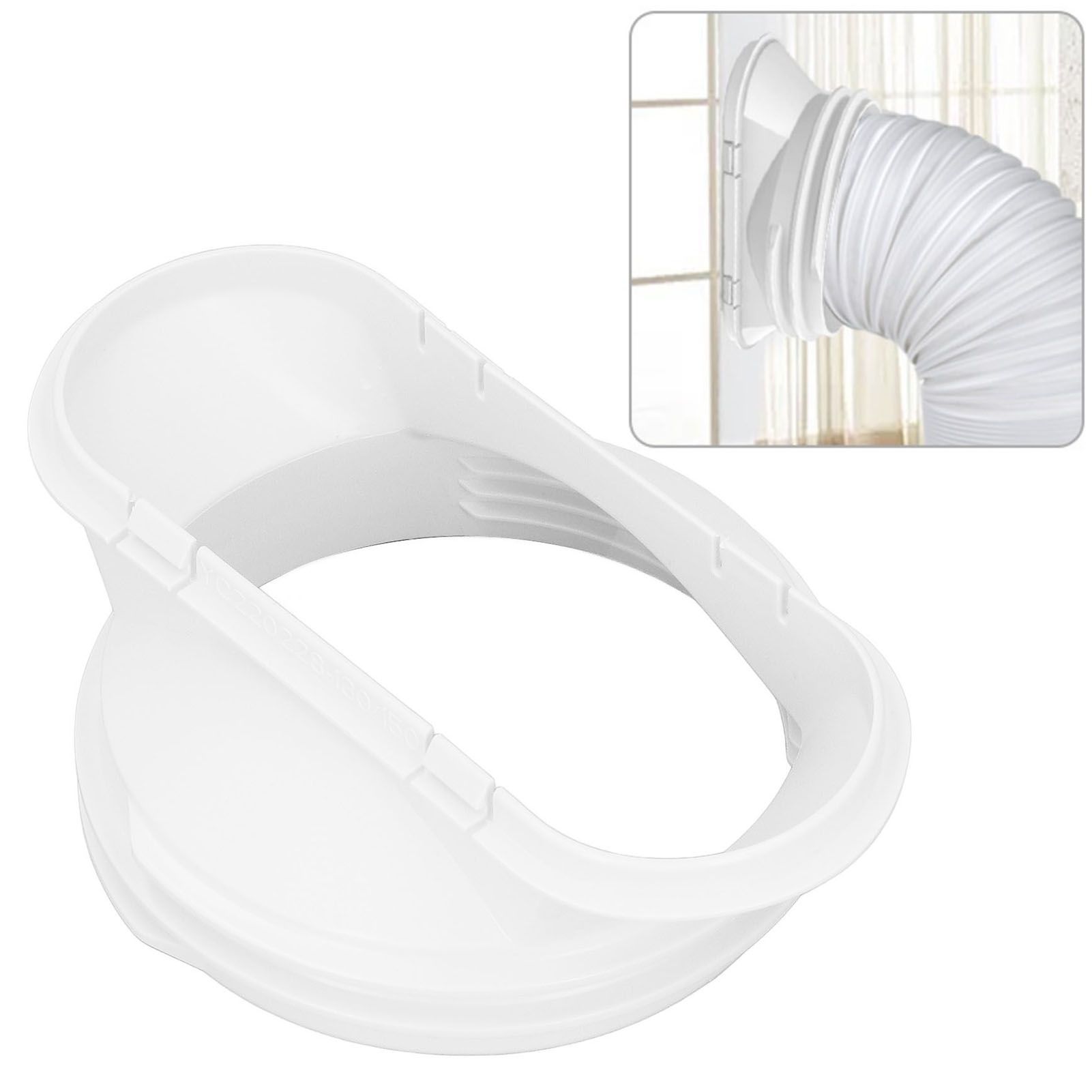 Air Conditioner Window Adapter Flat Mouth Exhaust Hose Connector Tube view 11