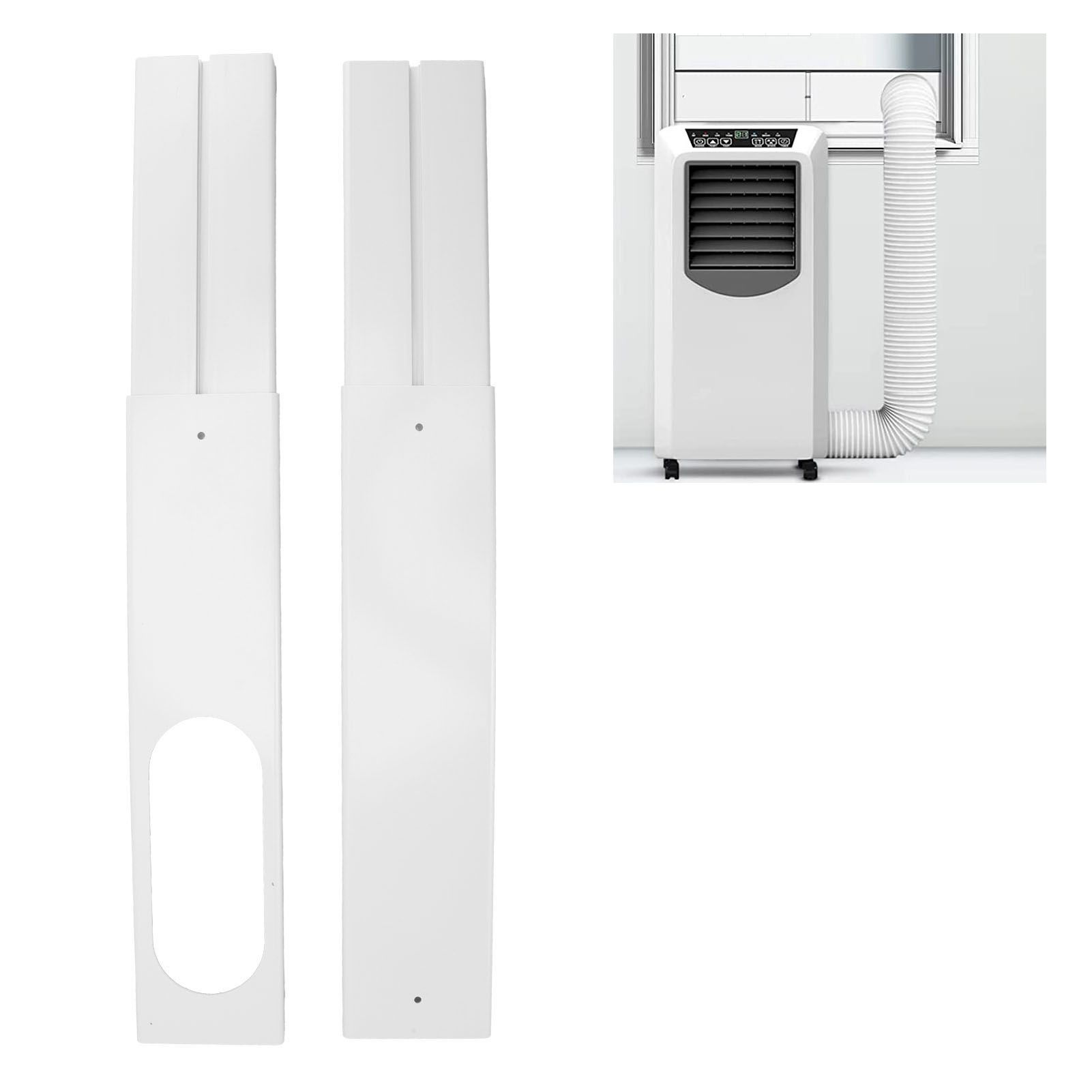 4pcs Portable Air Conditioner Window Kit 16.9 to 55in Adjustable Window view 12