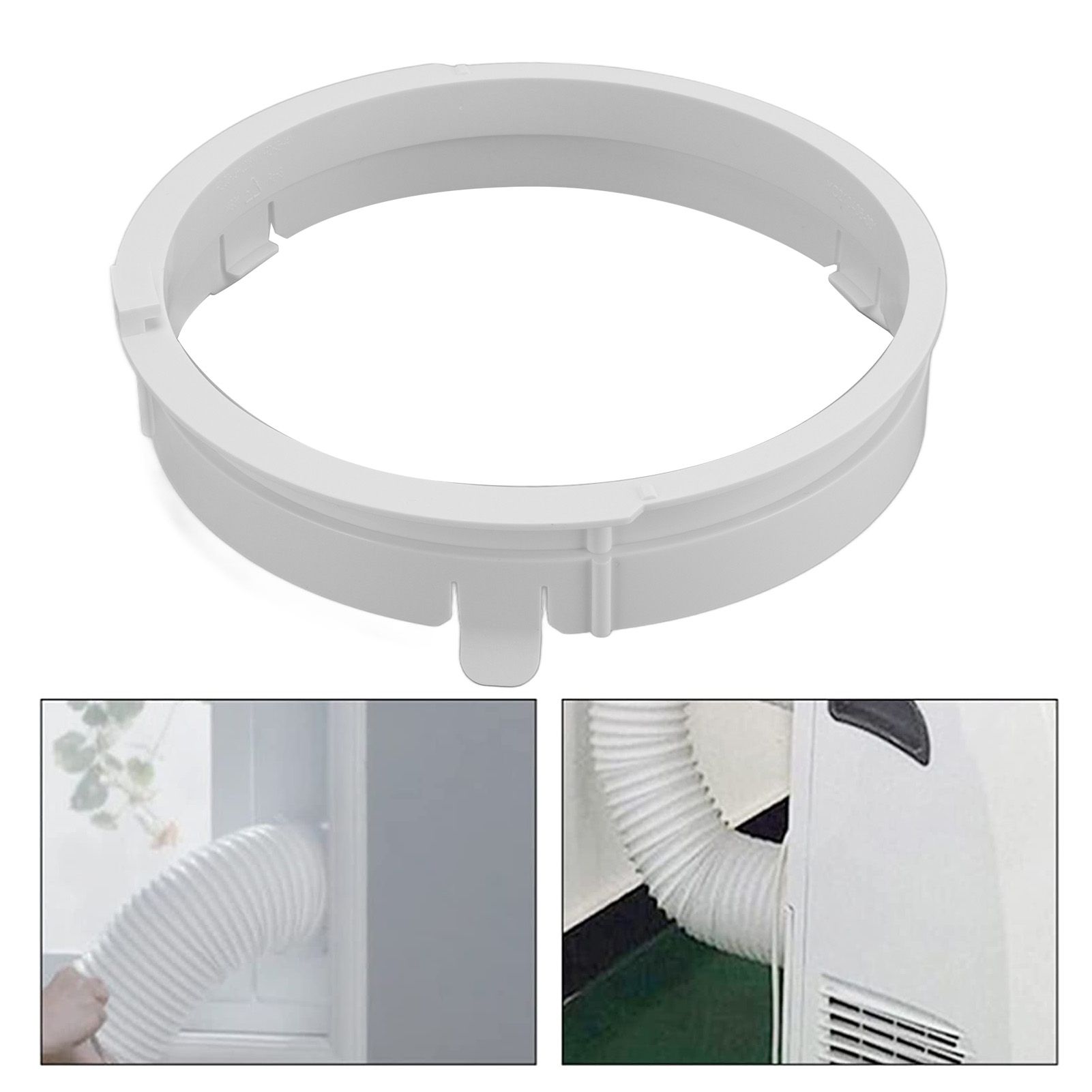 Hose Connector ABS Adjustable Exhaust Duct Interface for Midea 1.5P Mobile Air view 12