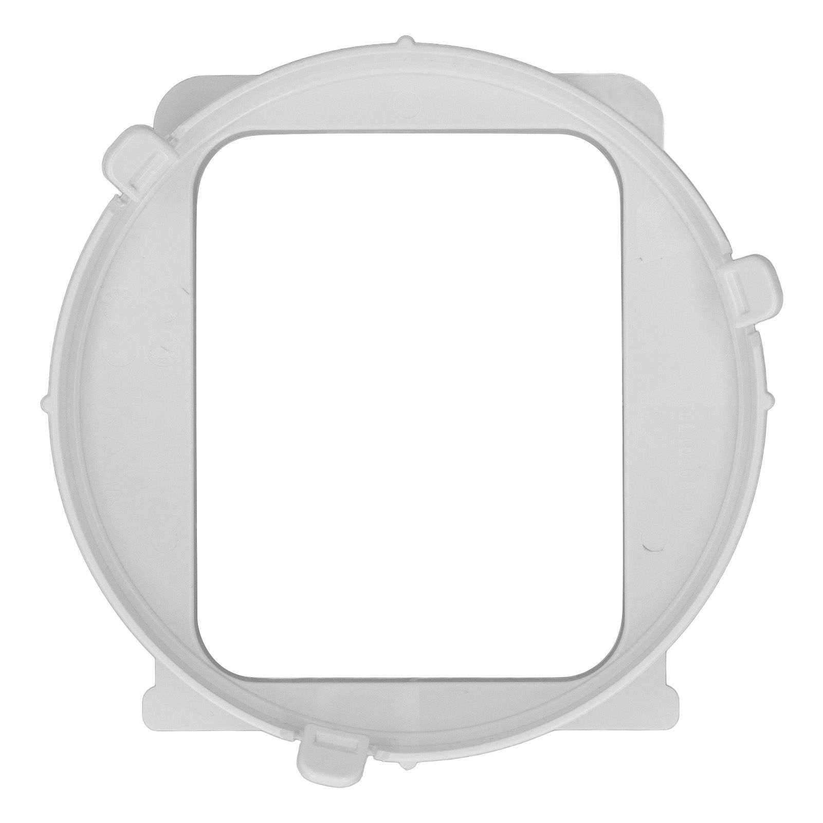 Portable Air Conditioner Exhaust Hose Connector Adapter Coupler Square Exhaust view 2