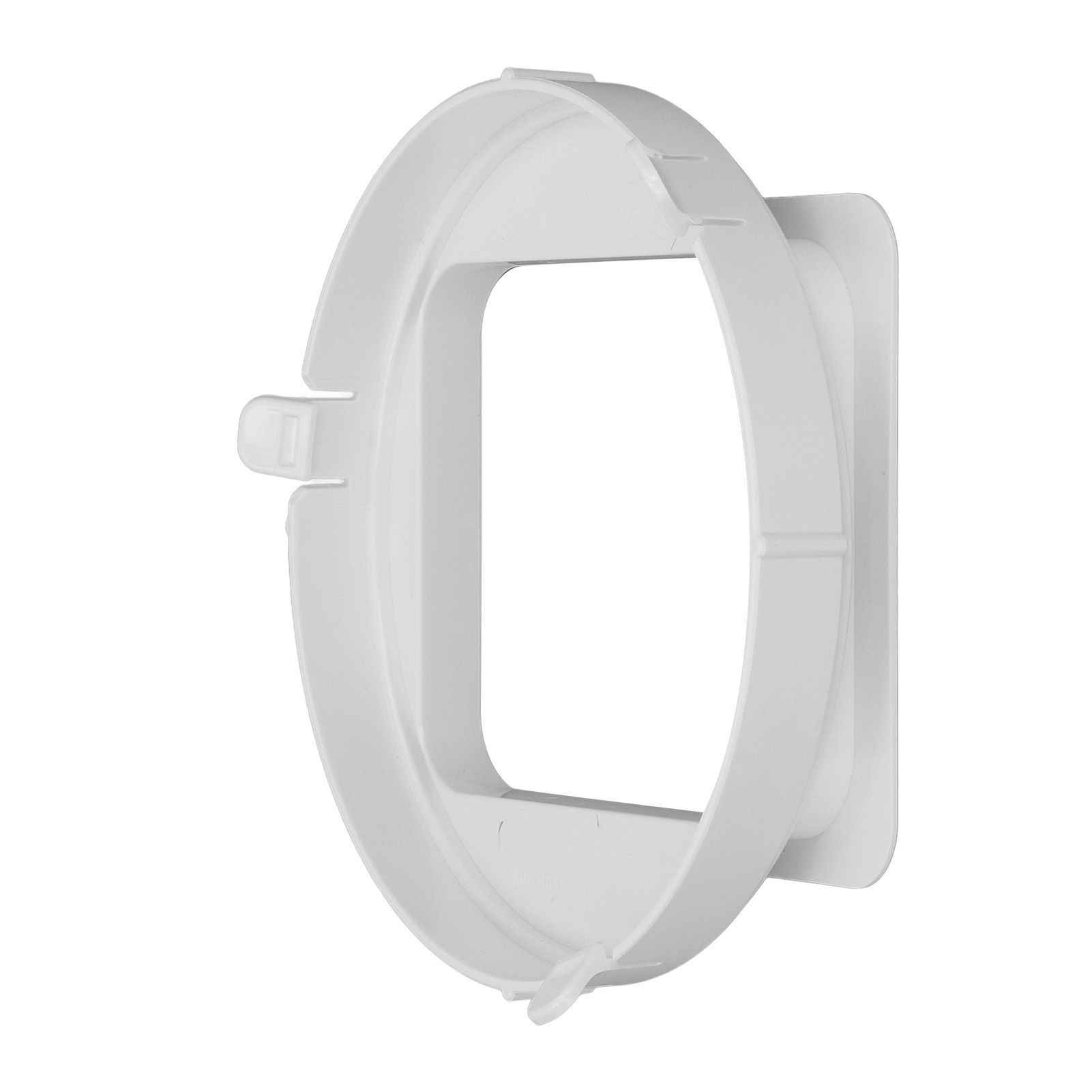 Portable Air Conditioner Exhaust Hose Connector Adapter Coupler Square Exhaust view 5