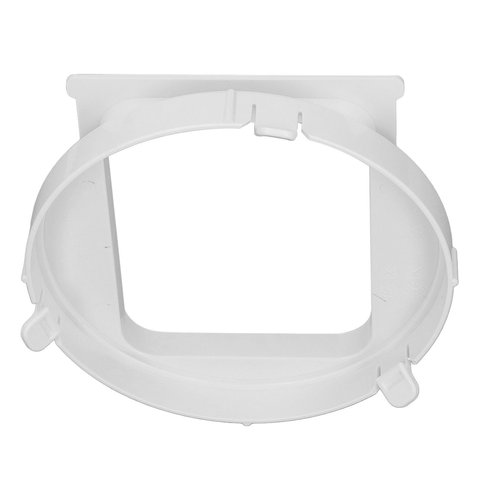 Portable Air Conditioner Exhaust Hose Connector Adapter Coupler Square Exhaust view 6