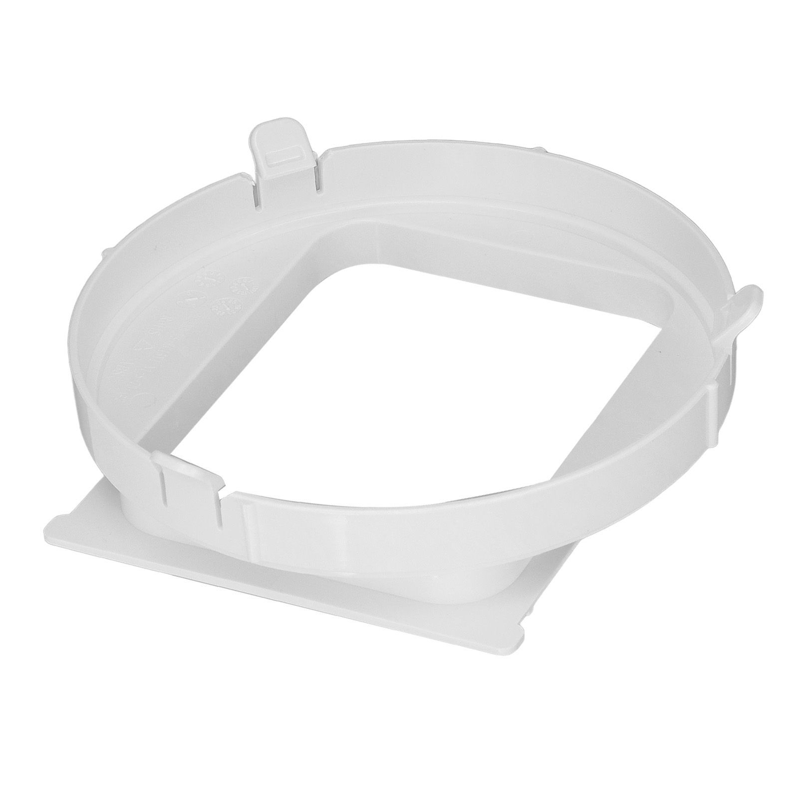Portable Air Conditioner Exhaust Hose Connector Adapter Coupler Square Exhaust view 9